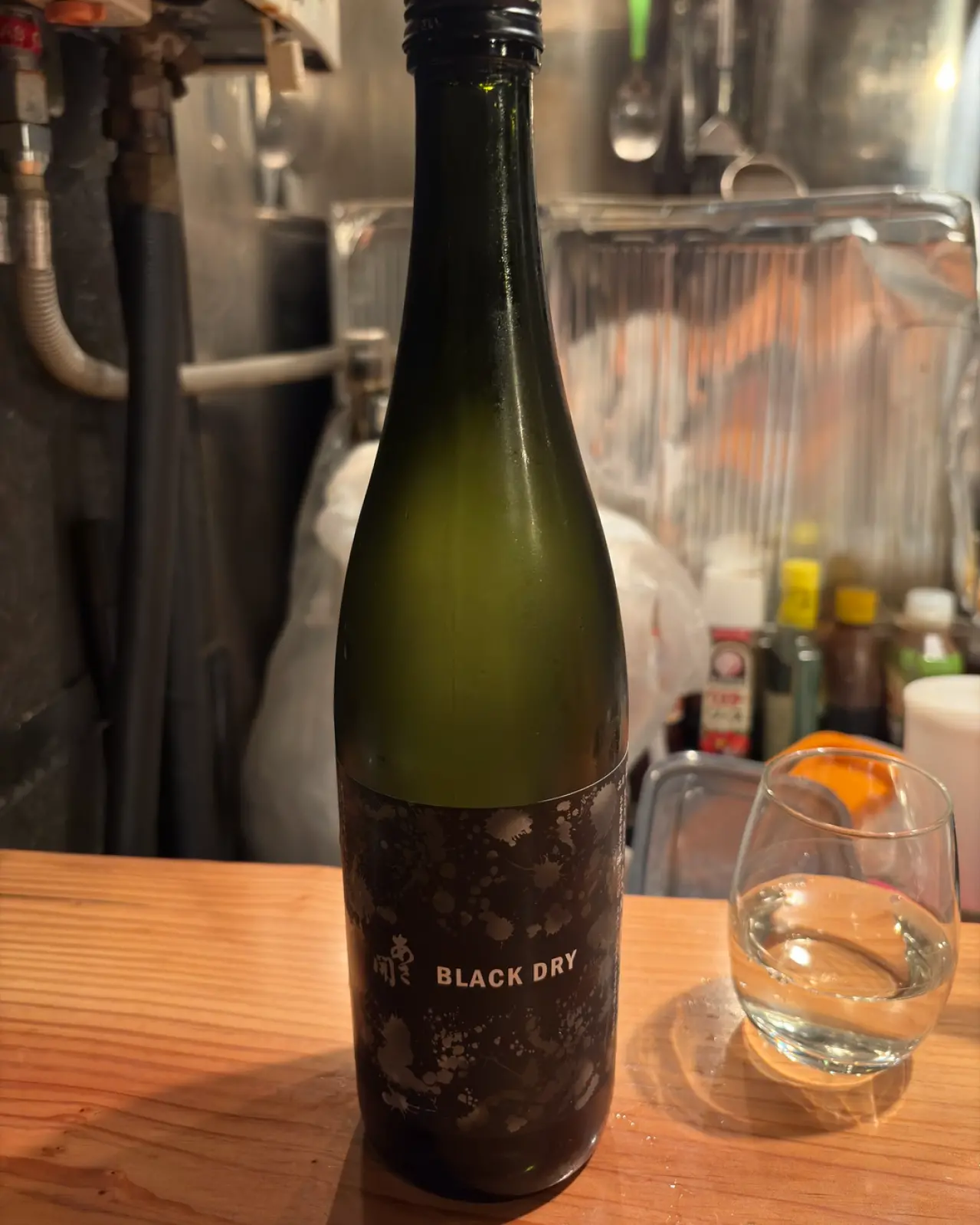 あさ開 純米吟醸 BLACK DRY