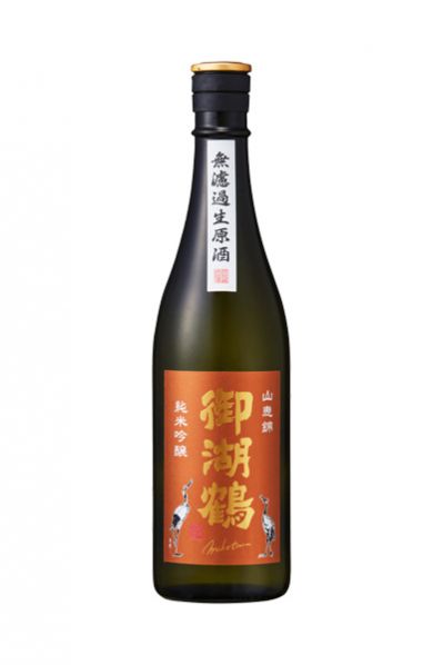 御湖鶴 純米吟醸 山恵錦 無濾過生原酒